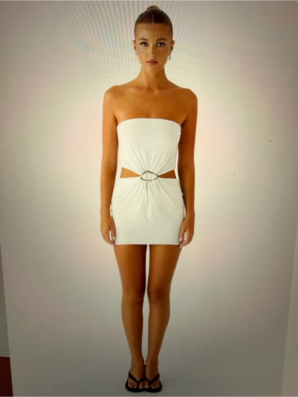 Peppermayo mint color bodycon dress